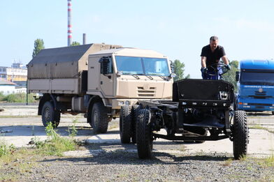 Podvozek Tatry 116