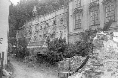 Oprava chudobince v objektu bývalého bratrského sboru letech 1927 až 1935.