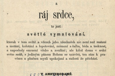 České vydání z roku 1862.